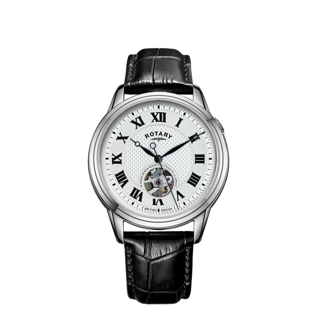 Rotary - Dress Skeleton Automatic Gents Watch