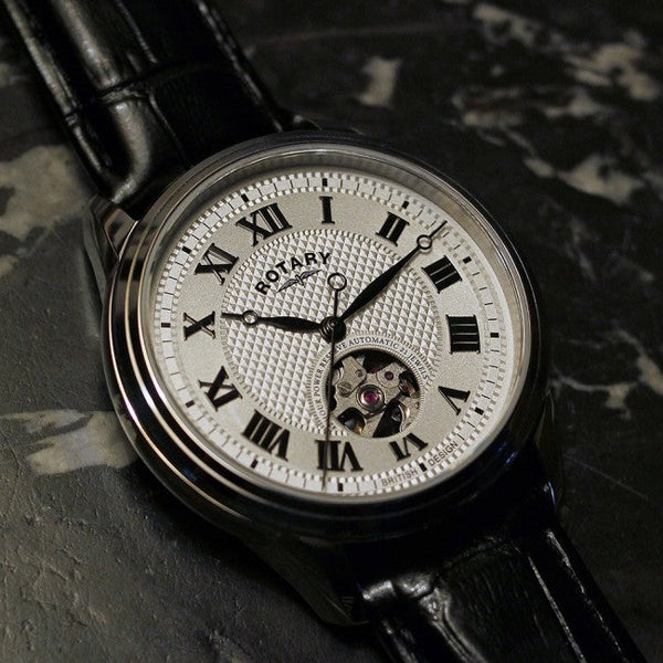 Rotary - Dress Skeleton Automatic Gents Watch