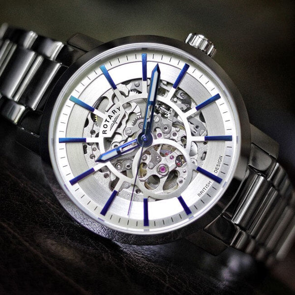 Rotary - Skeleton Automatic Gents Watch