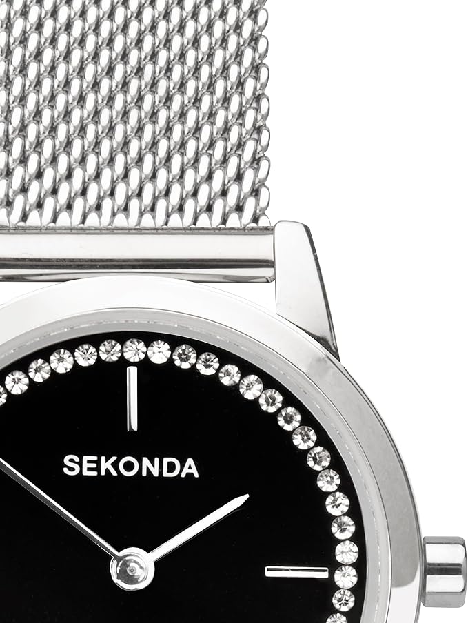 Sekonda - Day to Night Watch & Bracelet Gift Set (silver coloured)