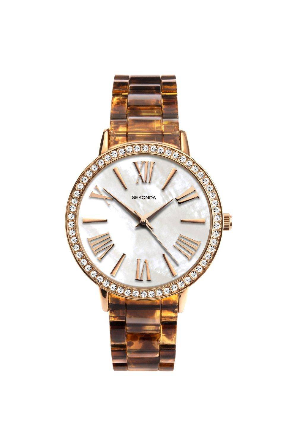 Sekonda - Ladies Tortoiseshell Bracelet Watch