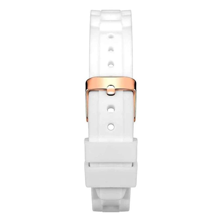 Sekonda - Rose Tone White Silicone Strap Watch