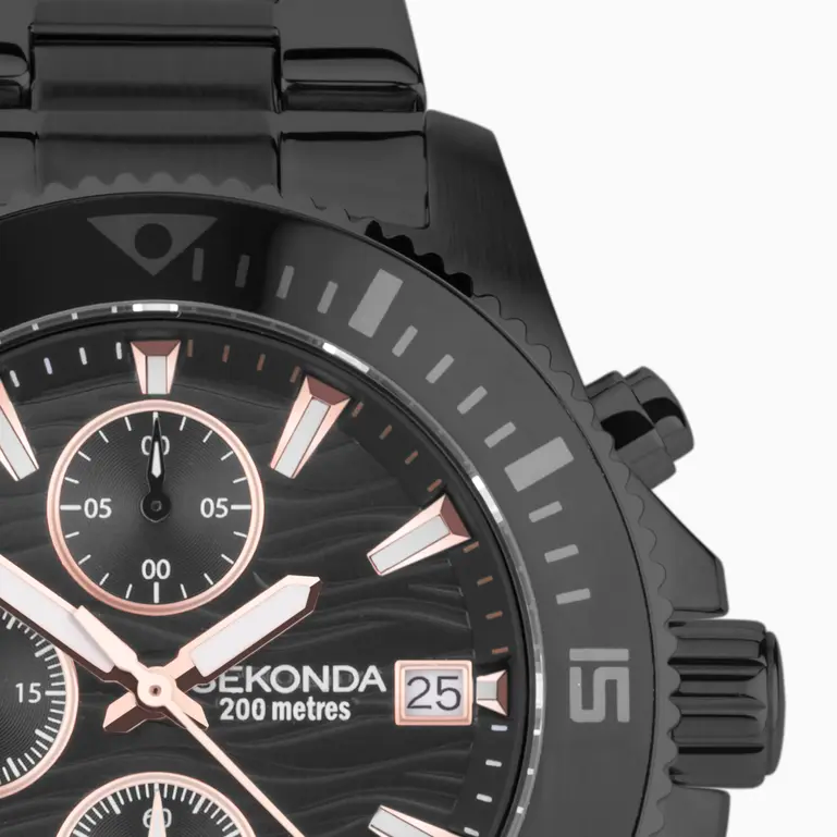 Sekonda - Dive Pacific Wave Chronograph Men's Watch 30117