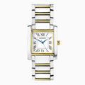 Sekonda - Classic Montreal Men's Watch -  Two Tone Alloy Case & Bracelet with White Dial- 30245