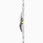 Sekonda - Classic Montreal Men's Watch -  Two Tone Alloy Case & Bracelet with White Dial- 30245