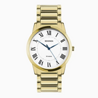 Sekonda - Beaumont Men's Watch - Gold Alloy Case & Bracelet with White Dial | 30247