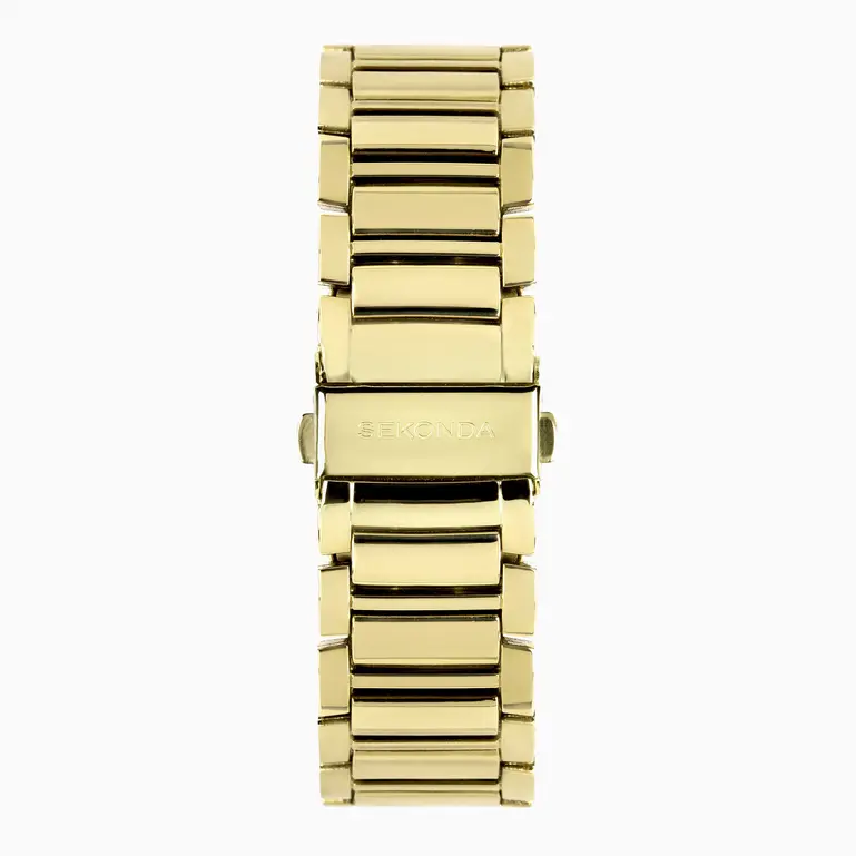 Sekonda - Beaumont Men's Watch - Gold Alloy Case & Bracelet with White Dial | 30247