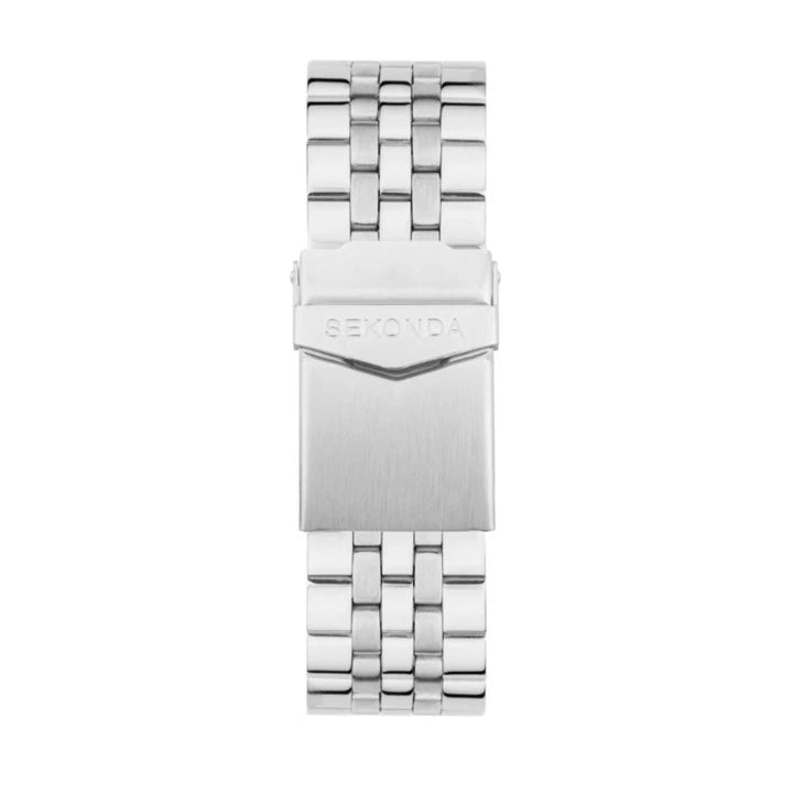 Sekonda - Men’s Watch with Silver Strap & Blue Dial - 1197