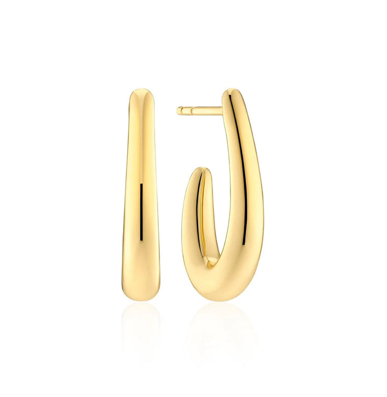 Sif Jakobs - Gold Plated Goccia Pianura Earrings