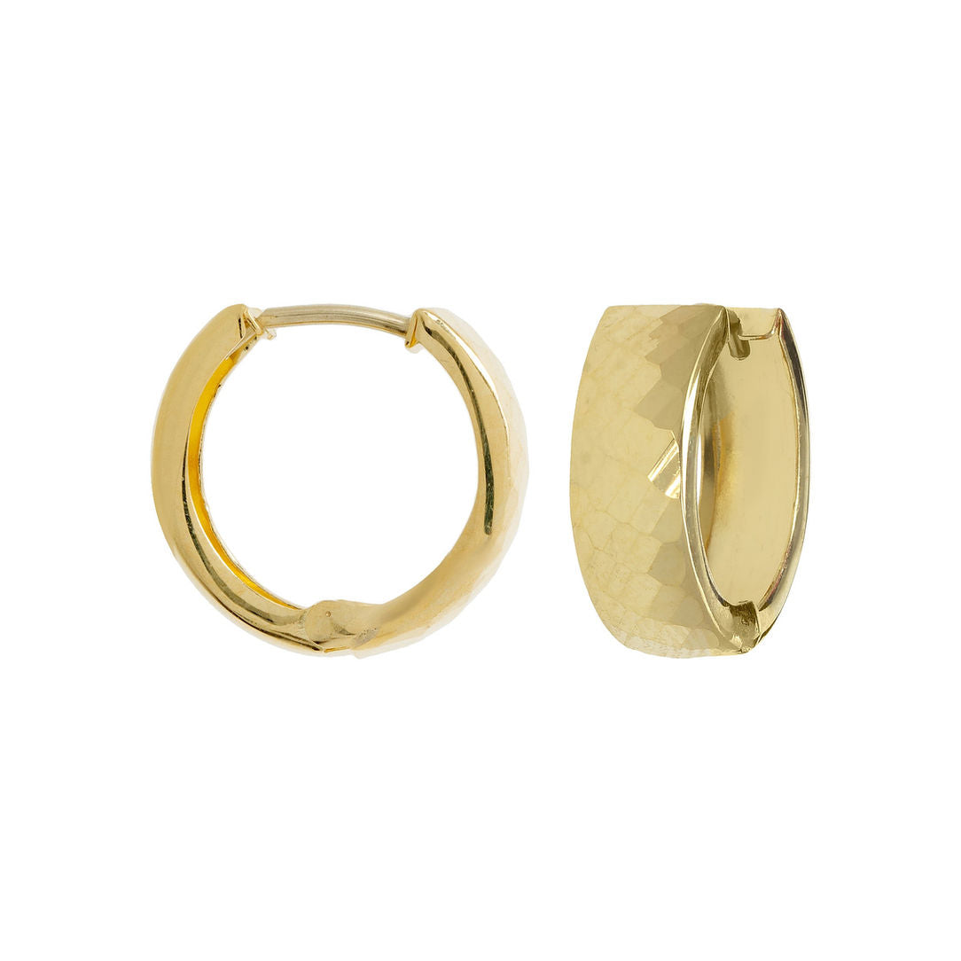 9ct Yellow Gold Huggie Earrings