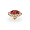 Qudo - Tondo Deluxe Top 13mm Gold & Padparadscha