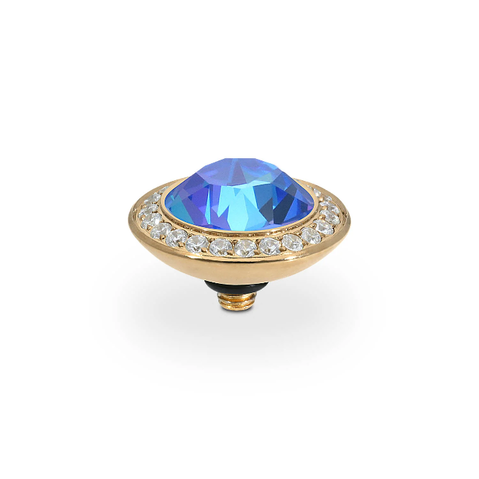 Qudo - Tondo Deluxe Top 13mm Gold & Royal Blue Delite