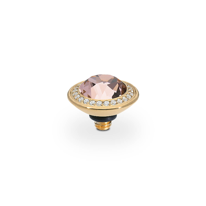 Qudo - Tondo Deluxe Top 9mm Gold & Vintage Rose