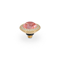 Qudo - Tondo Deluxe Top 9mm Gold & Maroon Ignite