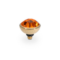 Qudo - Bottone Top 10mm Gold & Sun