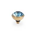 Qudo - Bottone Top 10mm Gold & Montana