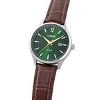 Lorus RS997DX9 Deep Green Colour Fade Dial Leather Strap Gents Watch