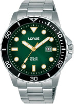 Lorus RX305BX9 Solar Green ‘Solar Harmony’ Men’s Watch
