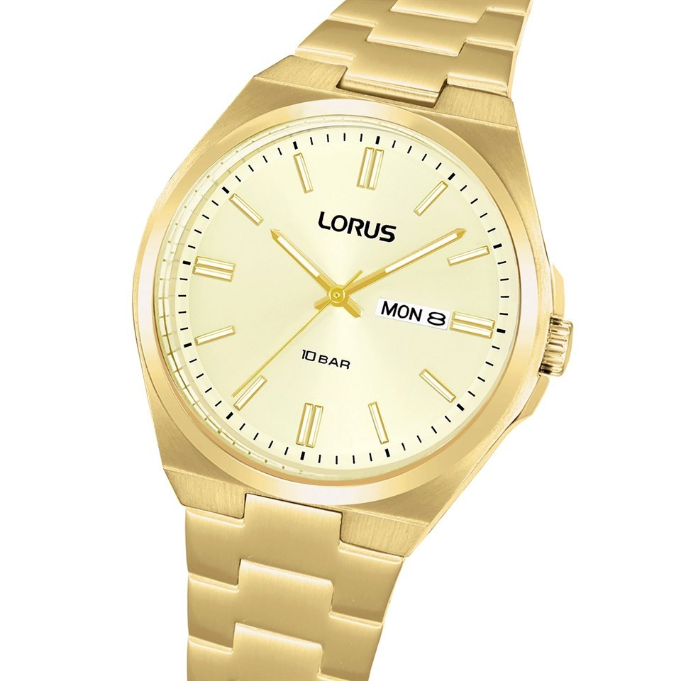 Lorus RH400AX9 Men’s Classic Champagne Dial Watch