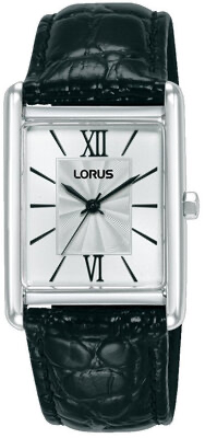 Lorus RH837CX9 Silverwhite Tone ‘Rectangular Chic’ Ladies Watch