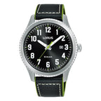 Lorus RH985RX9 Men’s Green Detail Black Sunray Watch