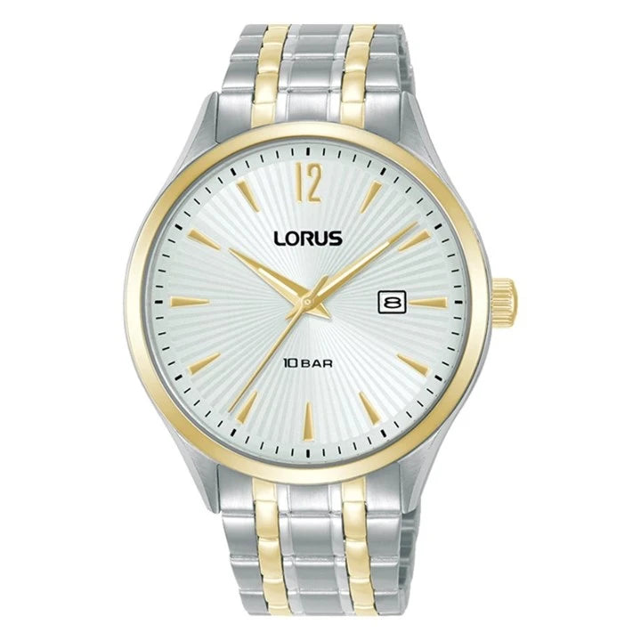 Lorus RH992RX9 Clear-cut Classic Two-Tone Gents Watch