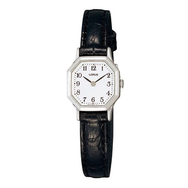 Lorus RJ471BX9 Elegant White Octagonal Ladies Watch