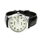 Lorus RJ647AX9 Black Leather Strap Men’s Watch
