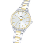Lorus RG256YX9 White Silver Colour Dial Two Tone ‘Shimmer’ Ladies Watch