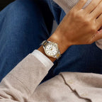 Lorus RG256YX9 White Silver Colour Dial Two Tone ‘Shimmer’ Ladies Watch