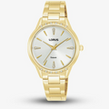 Lorus RG258YX9 Lorus White Silver Colour Dial Gold Tone ‘Shimmer’ Ladies Watch
