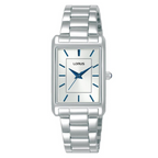 Lorus RG285VX9 Silver tone ‘Angular Elegance’ Ladies Watch