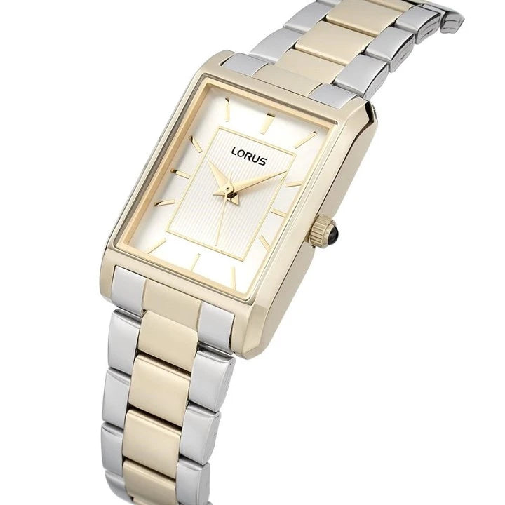Lorus RG286VX9 Lorus Two tone ‘Angular Elegance’ Ladies Watch