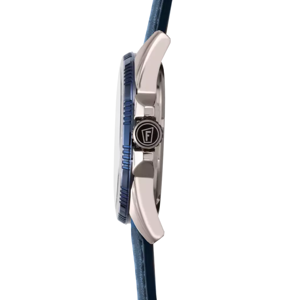 Festina F20699/2 Blue Titanium Men’s Watch with blue leather strap