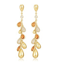 Ania Haie - Gold Nano Gem Teardrop Cascade Earrings