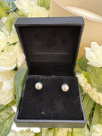 5mm Silver Ball Stud Earrings