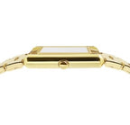 Lorus RH836CX9 Green Gold Tone ‘Rectangular Chic’ Ladies Watch