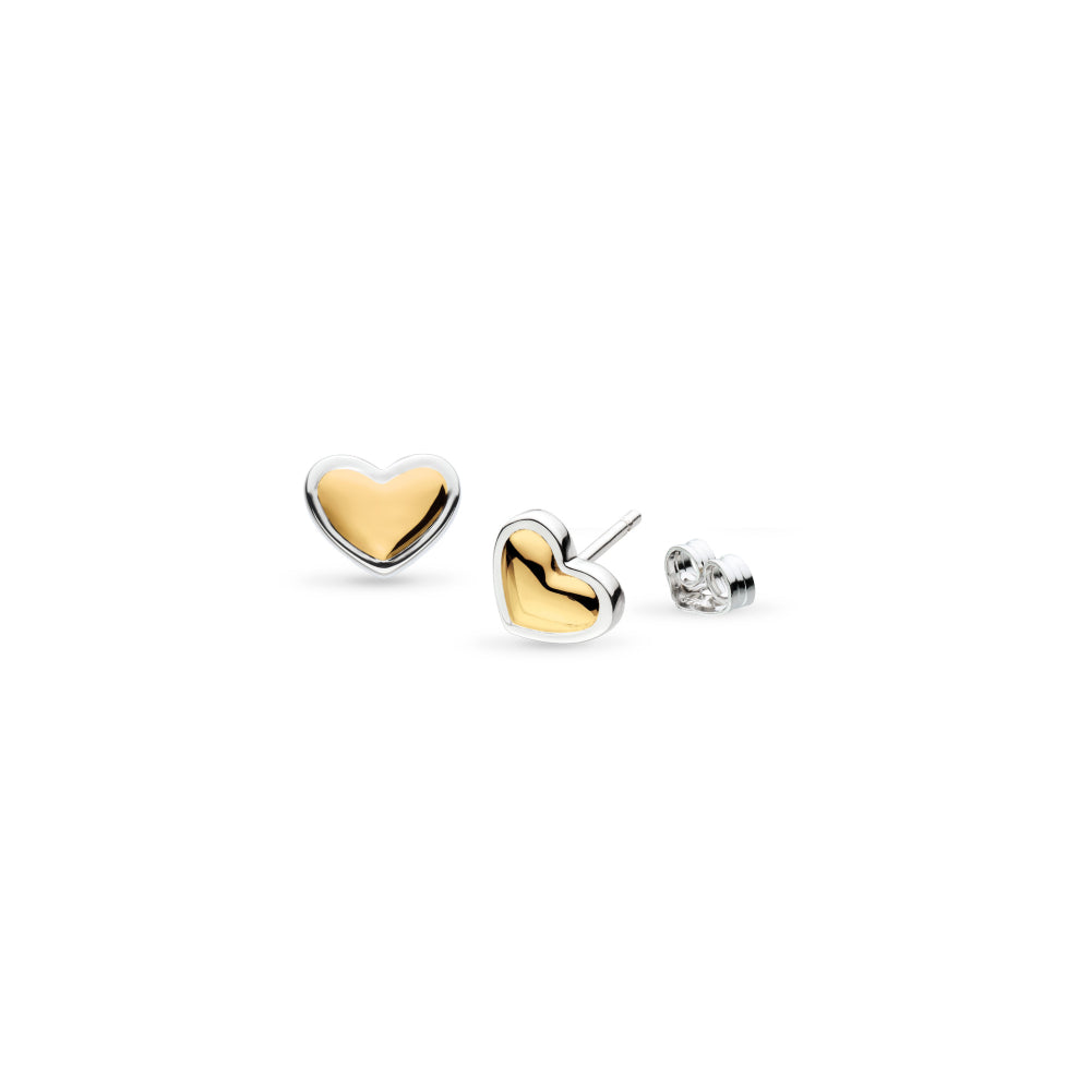 Kit Heath - Heart of Gold Stud Earrings