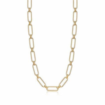 Ania Haie Gold Cable Connect Chunky Chain Necklace
