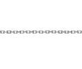 Sterling Silver 30 Angle Filed Trace Chain