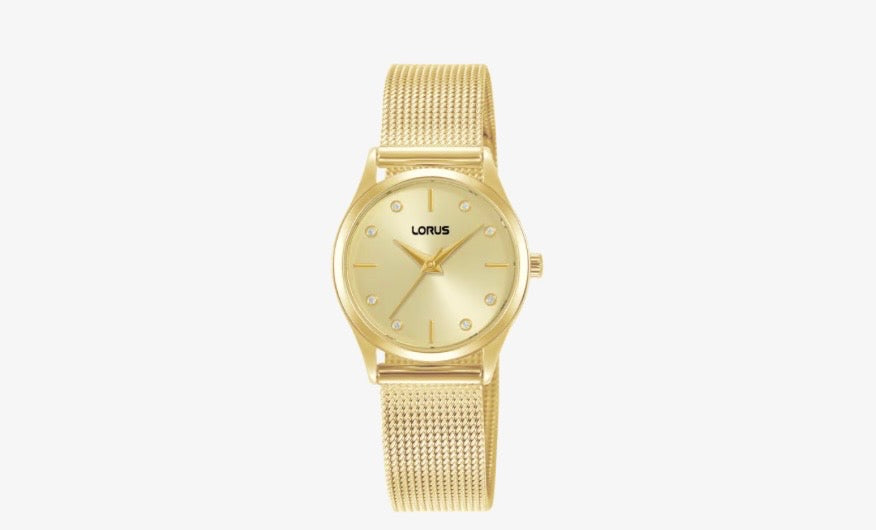 Lorus RG212ZX9 Champagne Coloured Dial ‘Balanced Minimalism’ womens watch