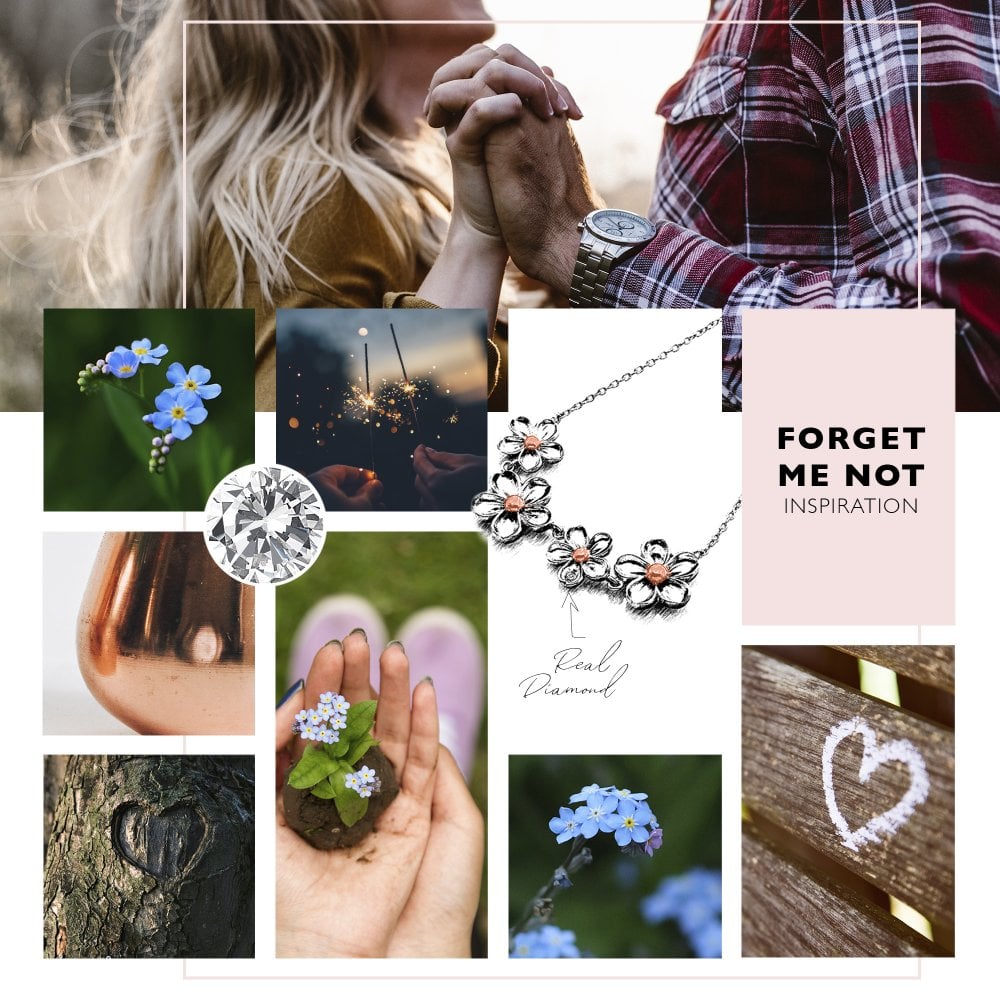 Hot Diamonds - Forget Me Not Earrings