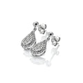 Hot Diamonds - Glimmer White Topaz Earrings