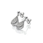 Hot Diamonds - Glimmer White Topaz Earrings