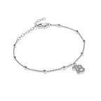 Hot Diamonds Silver Whisper "18th Birthday" 925 Sterling Silver Bracelet