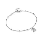 Hot Diamonds Silver Whisper "21st Birthday" 925 Sterling Silver Bracelet