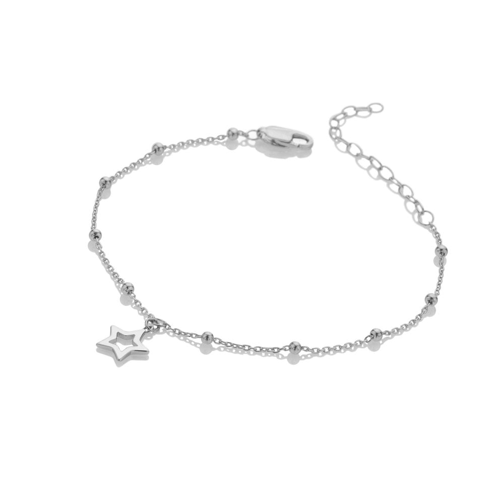 Hot Diamonds Silver Whisper "Friends Forever" 925 Sterling Silver Bracelet