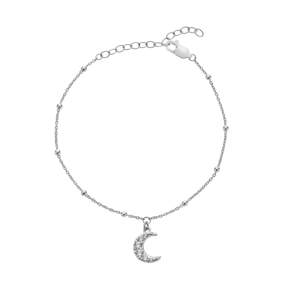 Hot Diamonds Silver Whisper "Love You" 925 Sterling Silver Bracelet