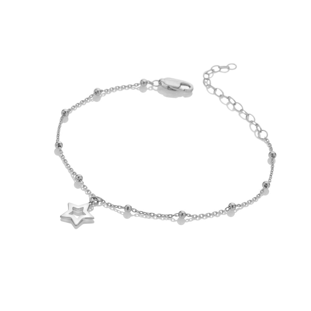Hot Diamonds Silver Whisper "New Beginnings" 925 Sterling Silver Bracelet