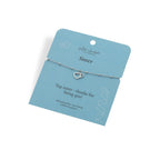Hot Diamonds Silver Whisper "Sister" 925 Sterling Silver Bracelet
